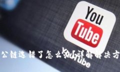 tpWallet转账公链选错了怎么