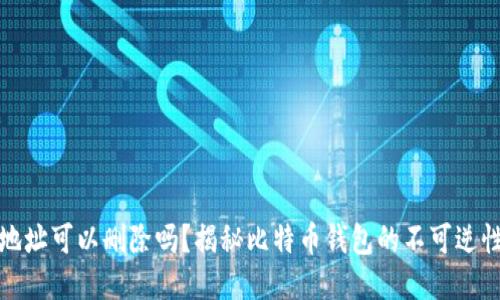 比特币钱包地址可以删除吗？揭秘比特币钱包的不可逆性及安全策略