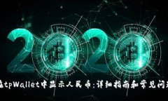 如何在tpWallet中显示人民币
